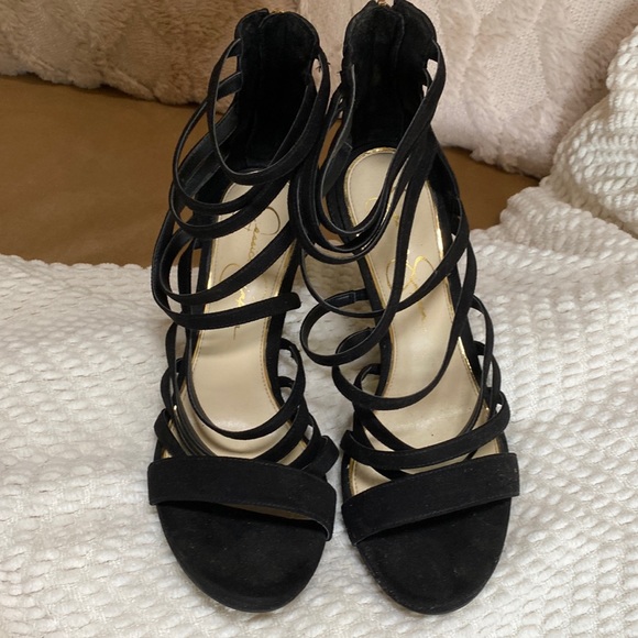 Jessica Simpson Suede High Heels - Picture 4 of 6